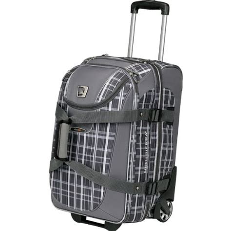 !#7# High Sierra At Series Luggage, Go Grey (Carry-On Wheeled Duffel) | !8: Price Tsa Carry On ...