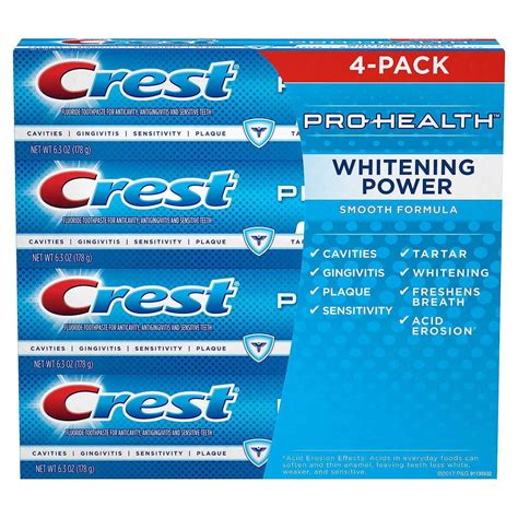 Buy Crest Pro Health Whitening Power Toothpaste 4 Pack | Apna Bazar ...