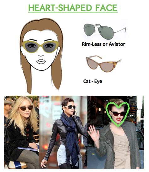 How to Choose Sunglasses for Heart-Shaped Faces - Sunglasses and Style ...