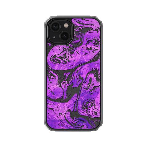 Purple Vortex iPhone 13 Mini Case | CaseFace