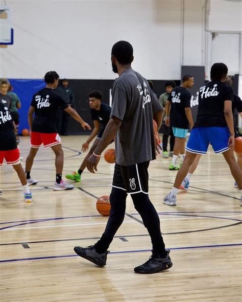 Kyrie Irving Wore Anta Shoes At His Basketball Camp - Fadeaway World