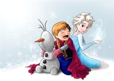 [Fan-art] Anna and Elsa by SlothyAmphawa on DeviantArt