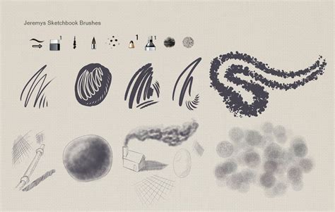 My Sketchbook Pro Brushes | Jeremy Calderon