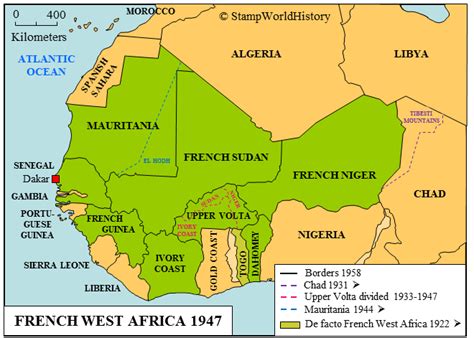 French West Africa map | フランス 地図, 地図, フランス