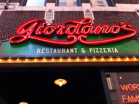 Giordano's Restaurant serves the best deep dish pizza in all of Chicago ...