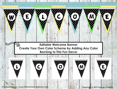 Black and White Classroom Decor and Labels - Etsy