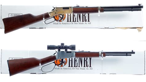 Two Henry Repeating Arms Rifles | Rock Island Auction