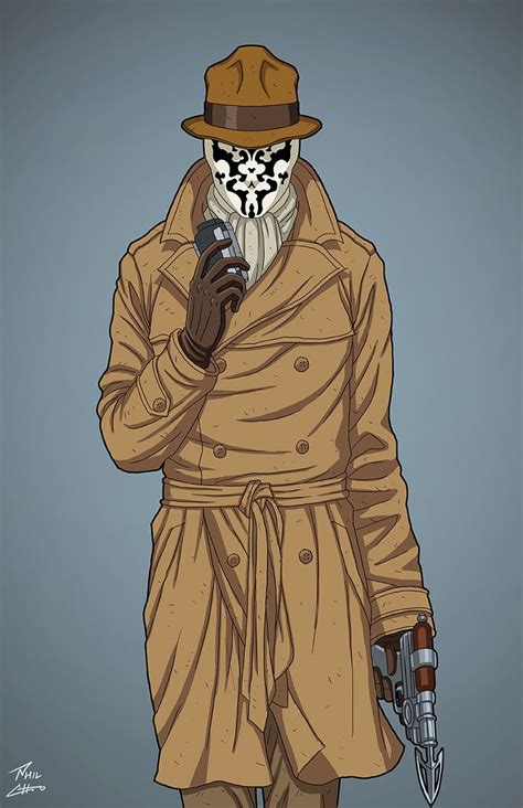 Rorschach (Earth-27) commission by phil-cho on DeviantArt | Dc comics ...