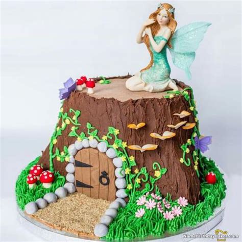 Beautiful Fairy Birthday Cake: Best Fairy Cakes Ideas