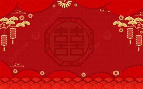 Chinese Wedding Background Elements, Chinese Festive Background, Chinese Wedding, Marry ...