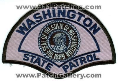 Washington - Washington State Patrol (Washington) - PatchGallery.com Online Virtual Patch ...