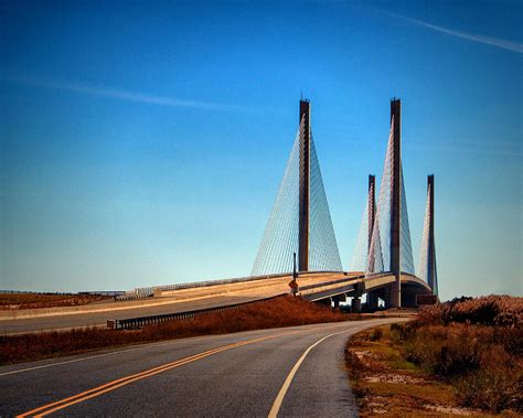 Indian River Bridge North Approach Photograph by Bill Swartwout - Pixels