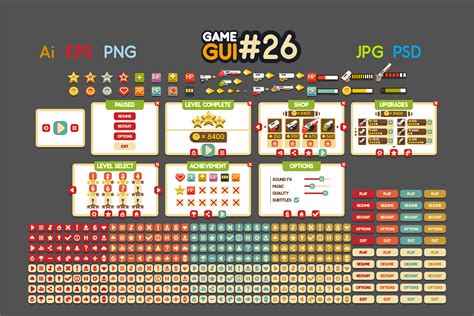 GAME GUI COLLECTION on Behance