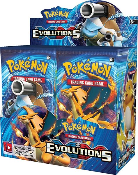 Pokemon TCG XY-Evolutions 36-Card Booster Box Game(81155) : Amazon.ca ...