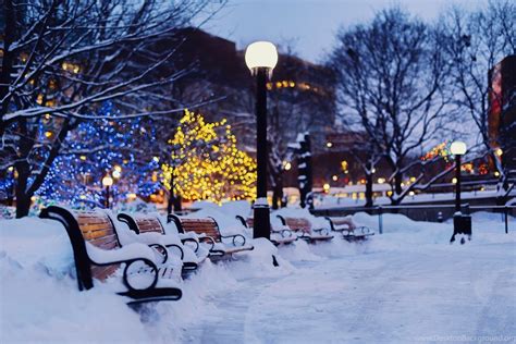 Gallery For Winter City Night Wallpapers Desktop Background