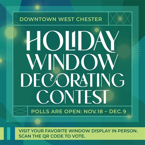 Holiday Window Decorating Contest 2023 - Downtown West Chester PA