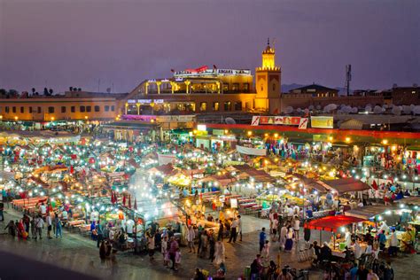 Jemaa el-Fnaa in Marrakech