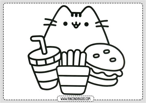 Dibujo Kawaii Gatito Colorear - Rincon Dibujos | Desenhos para colorir, Imprimir desenhos para ...