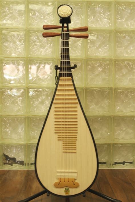 Intermediate Pipa - Chinese Lute Guitar Musical Instrument