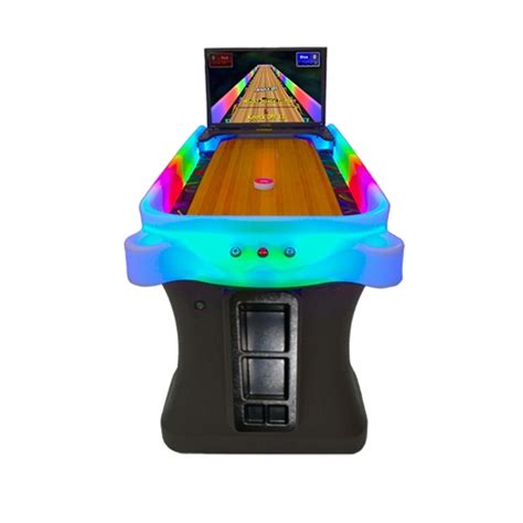 Arachnid Electronic Shuffleboard Table 5.5' - DiscGlo - Walmart.com