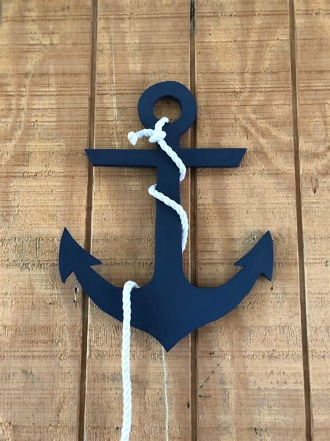 Wooden Nautical Anchor Anchor Decor Large Anchor Maritime - Etsy