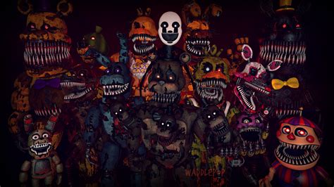 FNaF 4 Generations [SPEEDART] by witheredfnaf on DeviantArt