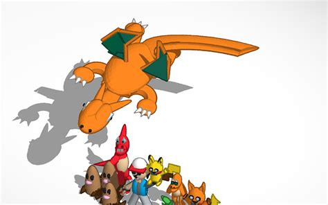 3D design pokemon - Tinkercad