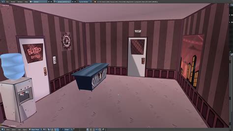 I modeled the IMP office in Blender and will soon release it for VRchat ...