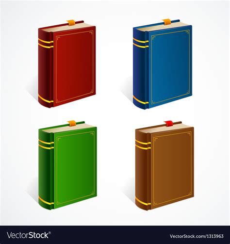 Old book icon set Royalty Free Vector Image - VectorStock