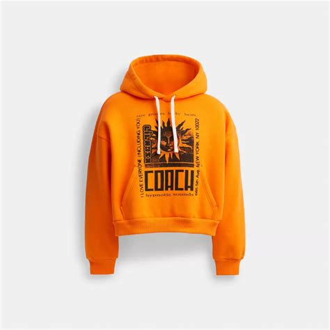 COACH® | The Lil Nas X Drop Cropped Pullover Hoodie