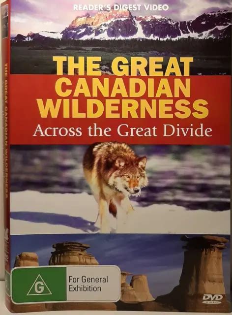 THE GREAT CANADIAN Wilderness: Across The Great Divide - Dvd £4.87 ...