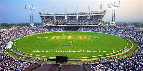 Maharashtra Cricket Association Stadium, Pune | Stadium, Cricket ...