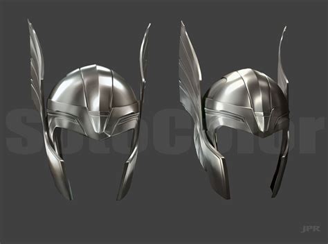 Thor Helmet by JPRart on DeviantArt