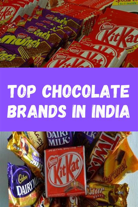 Top Chocolate Brands in India | Chocolate brands, Top chocolate brands ...