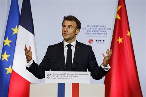 Macron and Xi Meet in China to Discuss Trade, Russia's War