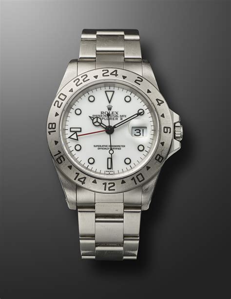 ROLEX, STAINLESS STEEL GMT 'EXPLORER II', REF. 16570, | Christie’s