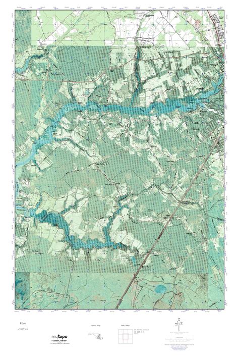 MyTopo Eden, Maryland USGS Quad Topo Map