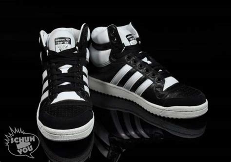 adidas Top Ten High Black/White | Nice Kicks