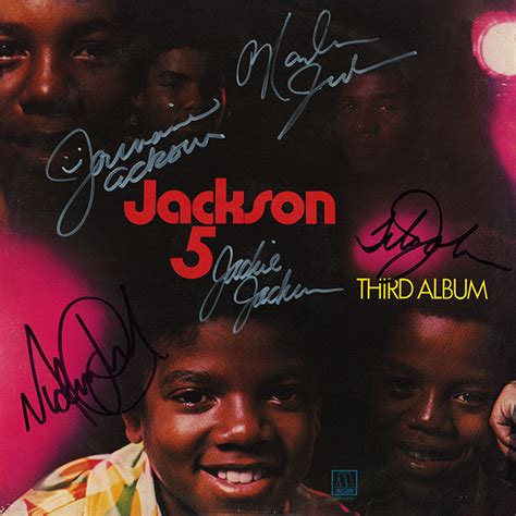 The Jackson 5 Band Signed Third Album – Artist signed collectibles and ...