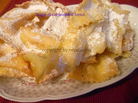 BUGIE DI CARNEVALE AL FORNO RICETTA-BY MIRACUCINA | Ricette, Idee alimentari, Ricette in vacanza