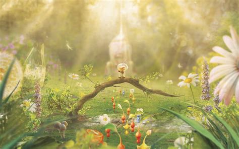 HD wallpaper: pikmin 3, green color, technology, multi colored ...