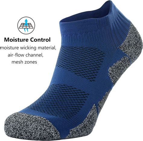 Running Socks with Compression, Arch Support, and Moisture Control