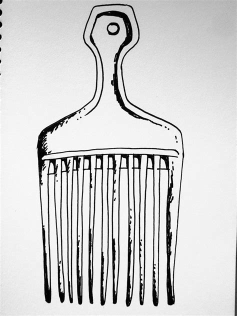 Comb Drawing at PaintingValley.com | Explore collection of Comb Drawing