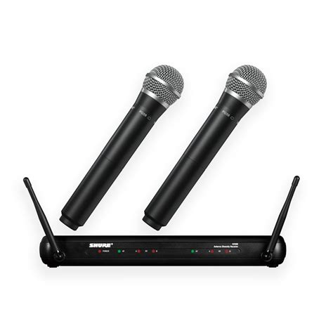 Shure SVX288PG58 2-Channel Wireless Microphone System with 2 x PG58 ...