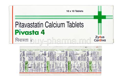 Buy Pitavastatin Calcium ( Generic Livalo ) Online - buy-pharma.md