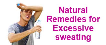 Natural Remedies for Excessive sweating | AyurHealth