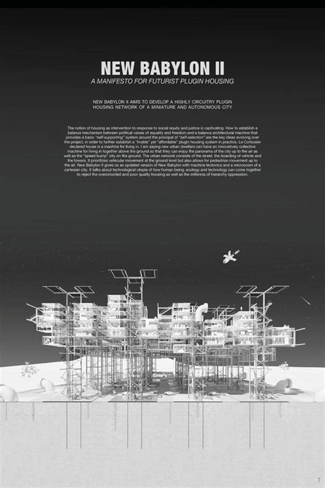 New Babylon II | Concept Architecture Project | Architecture concept ...