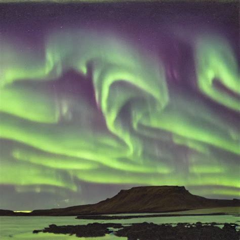 a master painting of iceland aurora borealis, sharp | Stable Diffusion ...