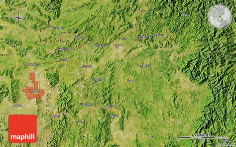 Satellite Map of Liuzhou