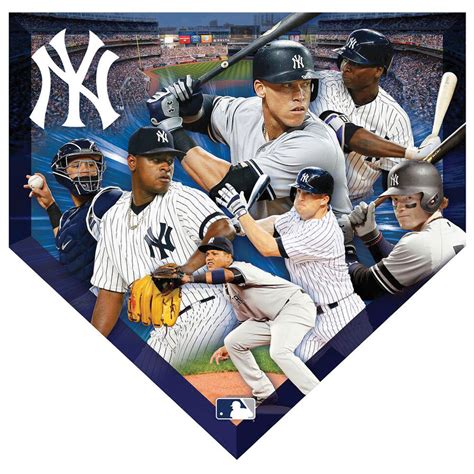 Buy MLB Home Plate Shaped Jigsaw Puzzle - Yankees | Spilsbury